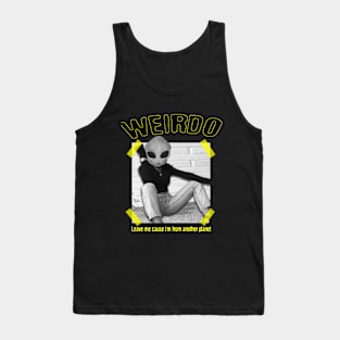 Weirdo Alien Tank Top